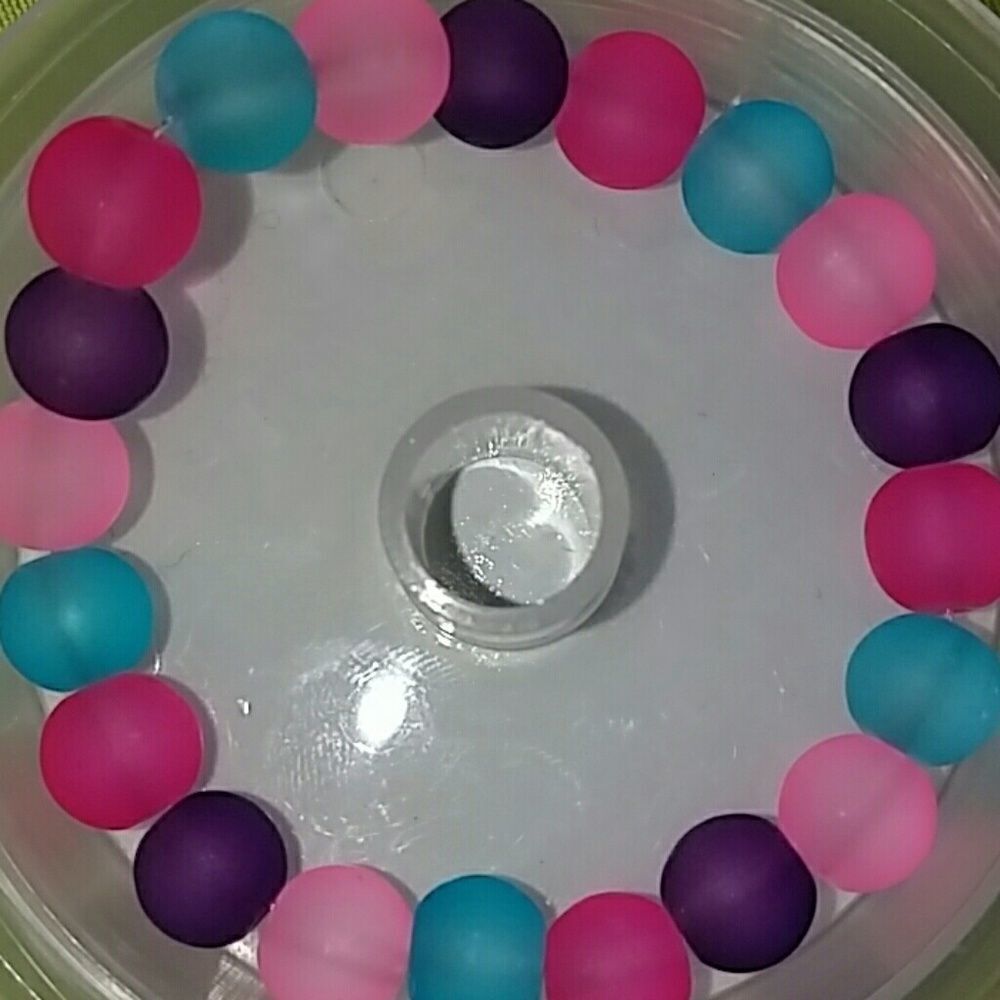 2for$14:Pink purple and blue bracelets